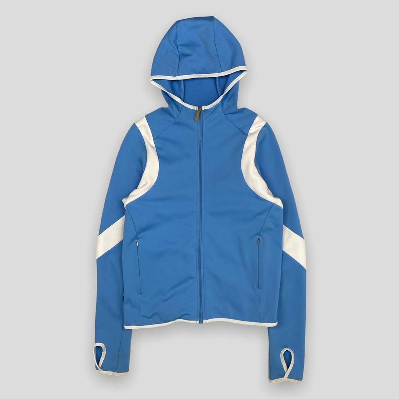 Nike baby blue hoodie Real sick technical piece... - Depop