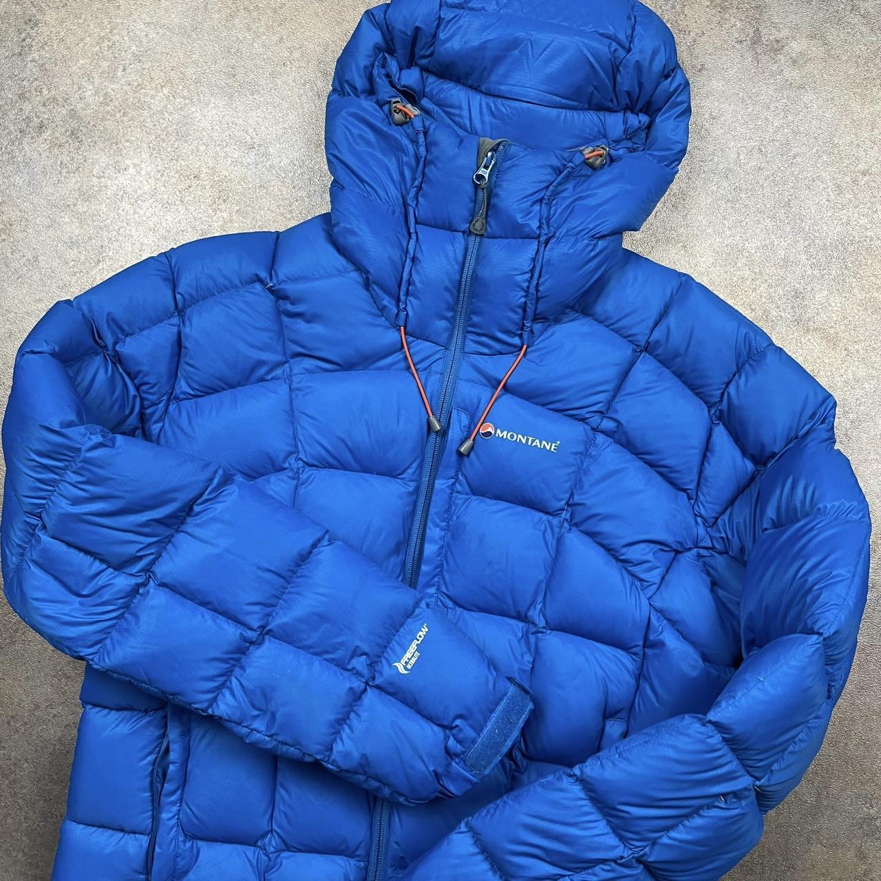 Montane Puffer Jacket Electric blue colour,... - Depop