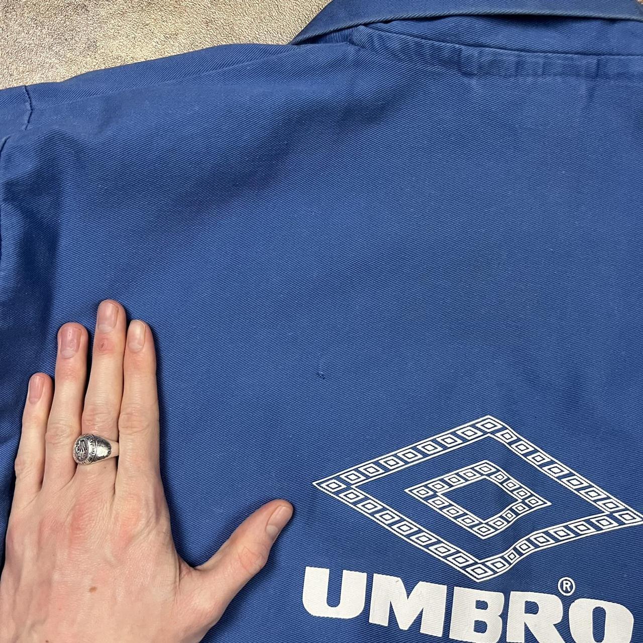 Vintage Umbro Pullover Jumper Blue colour, amazing... Depop