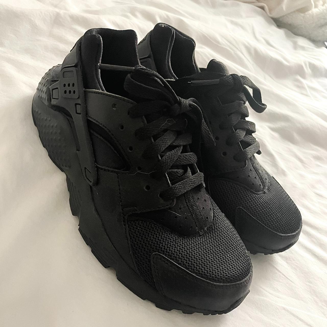 womens black nike trainers sports direct