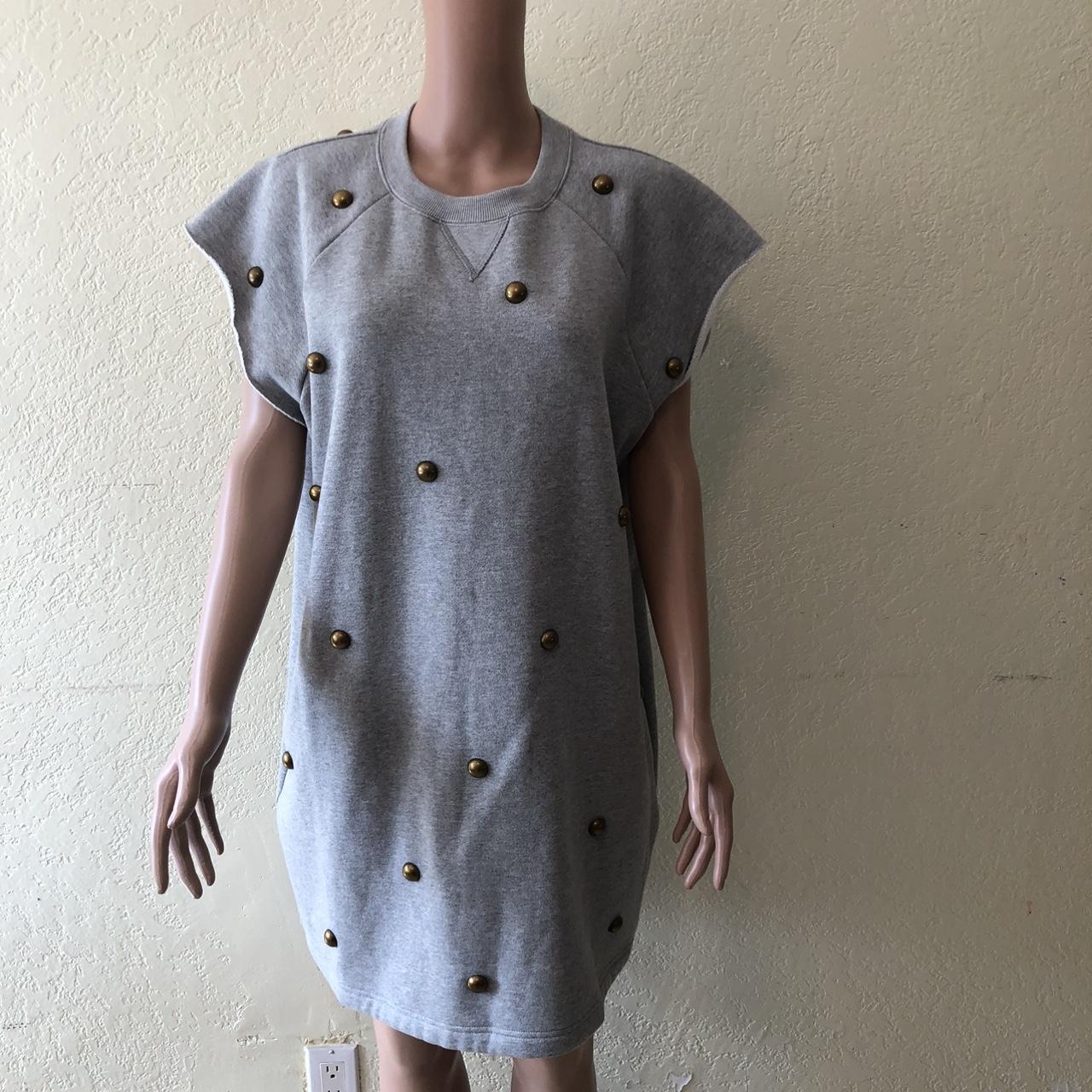 Cynthia Rowley Women's Size M Gray Sleeveless Chase - Depop