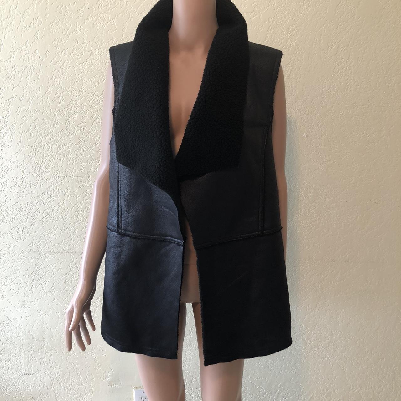 Liz claiborne fur clearance vest