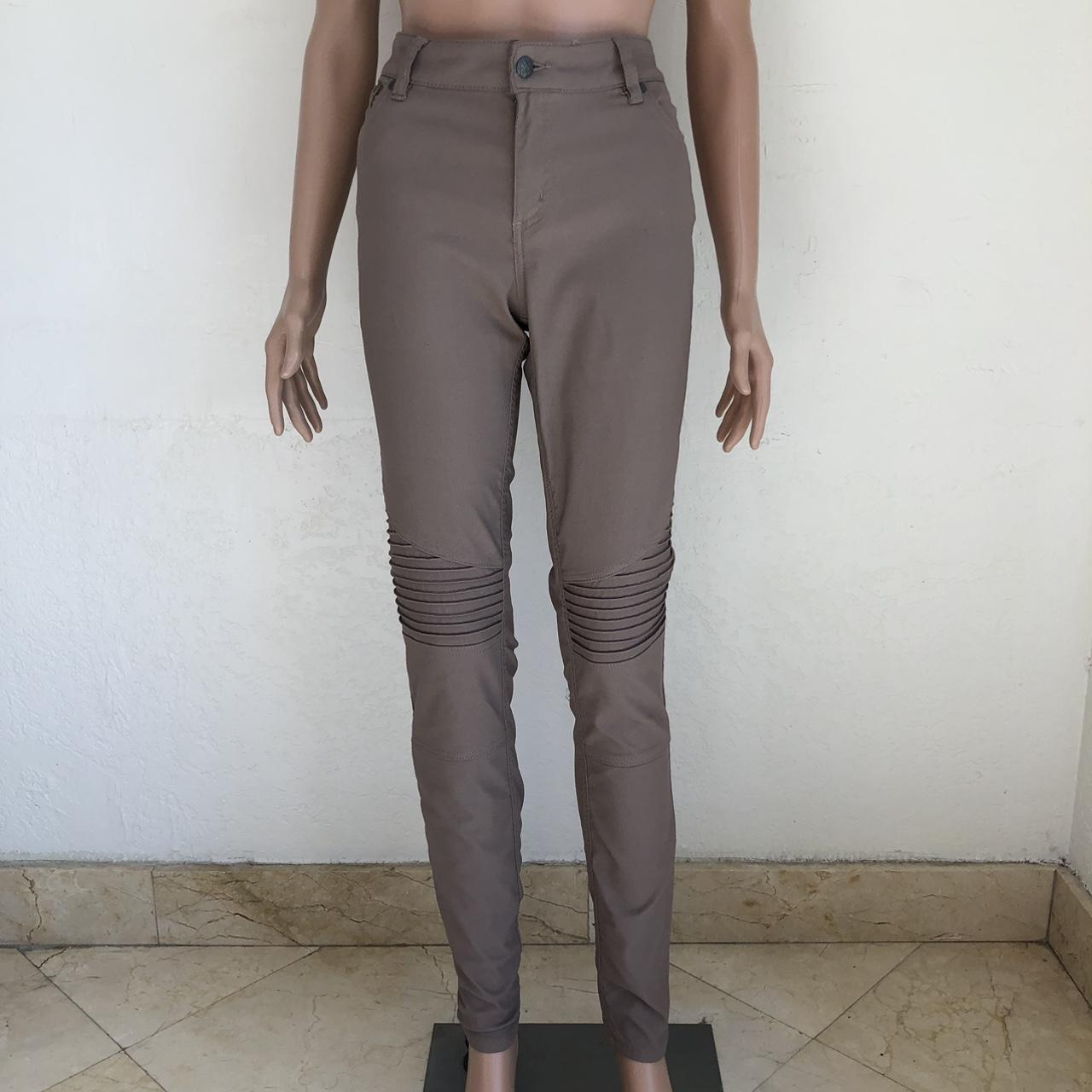 PrAna Khaki Brenna Elastic Pants Women's Size 12 - Depop