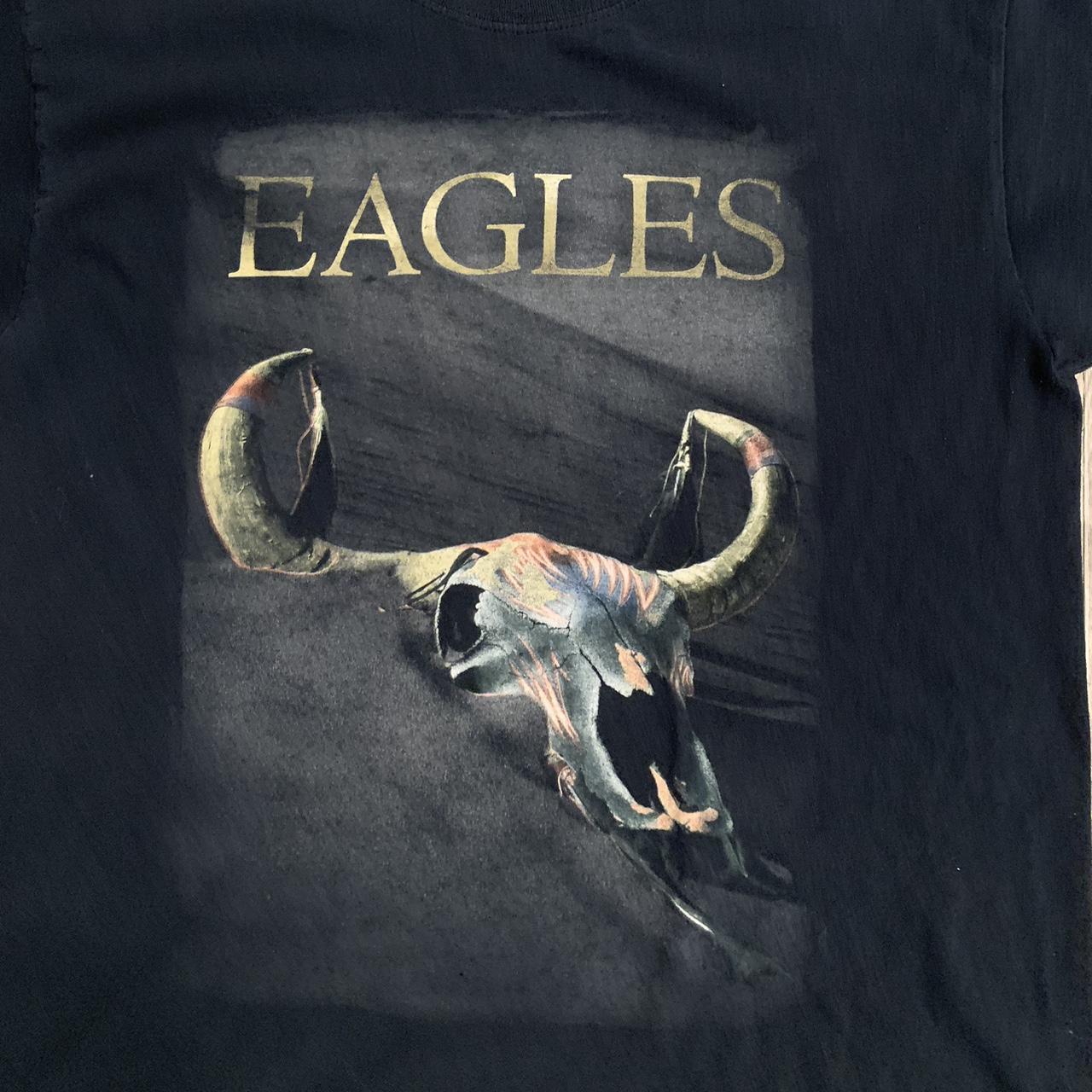 Eagles Band Tour Shirt Size L Black 2015 Cut tag - Depop