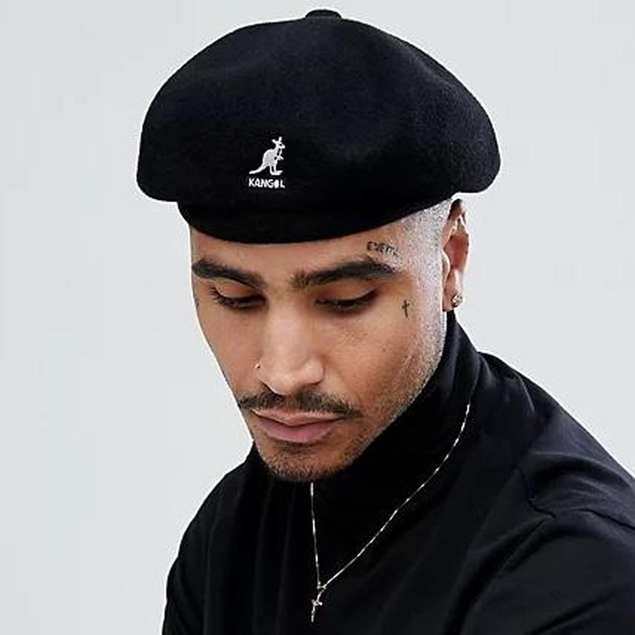 Boina Kangol Hombre Kangol WOOL JAX BERET U010cepice Black