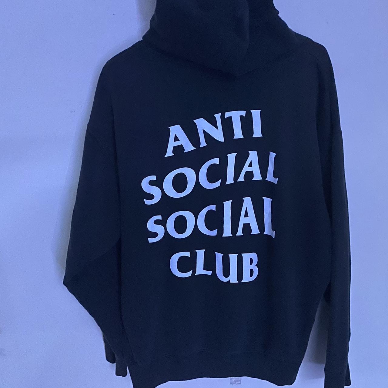 Anti Social Social Club Men's Black Hoodie (2)