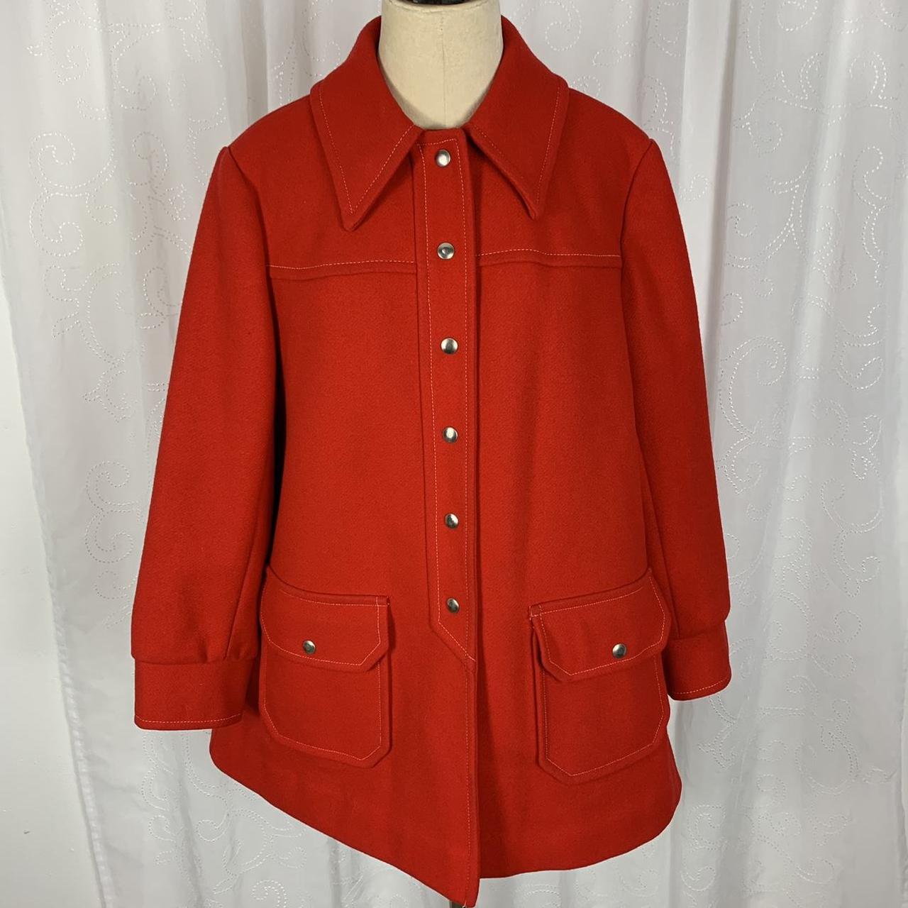 Pendleton red outlet coat