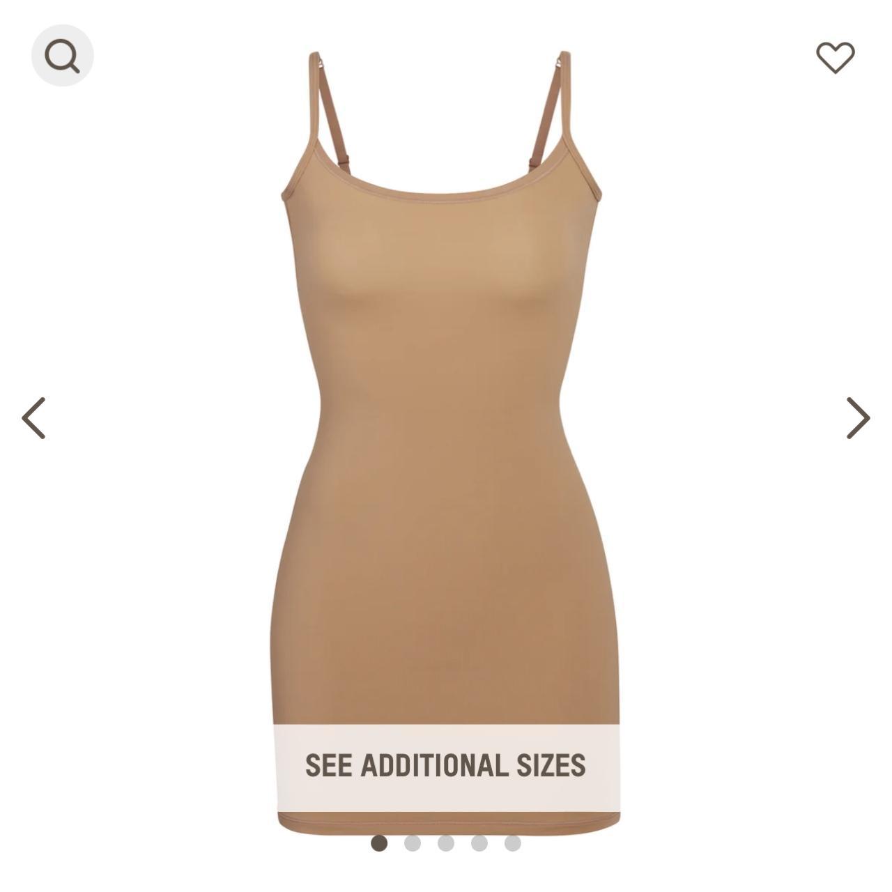 Skims fits everybody mini dress in Sienna color.... - Depop