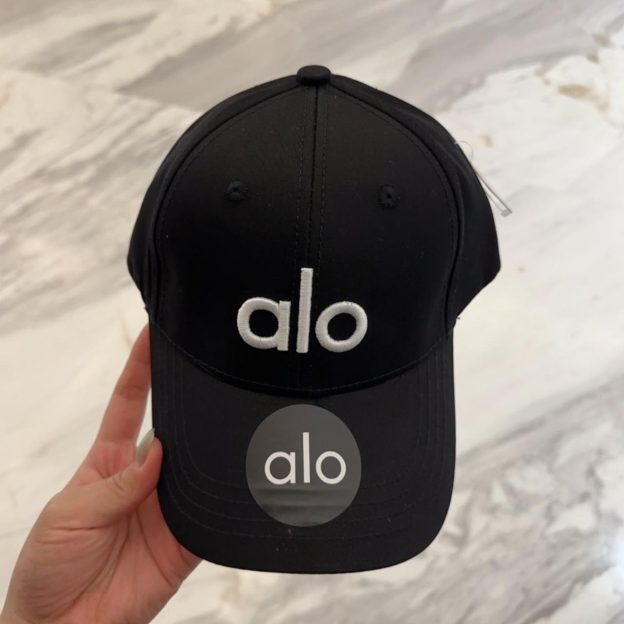 Alo yoga off duty cap black. One size brand new no tag | Depop