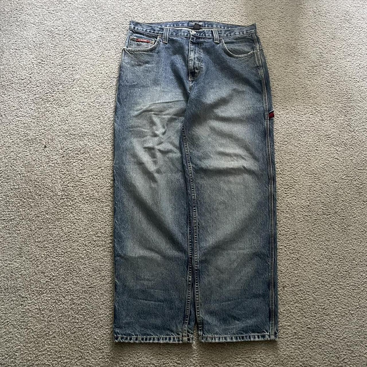 2000s polo carpenter jeans size 38 x 32 baggy... - Depop