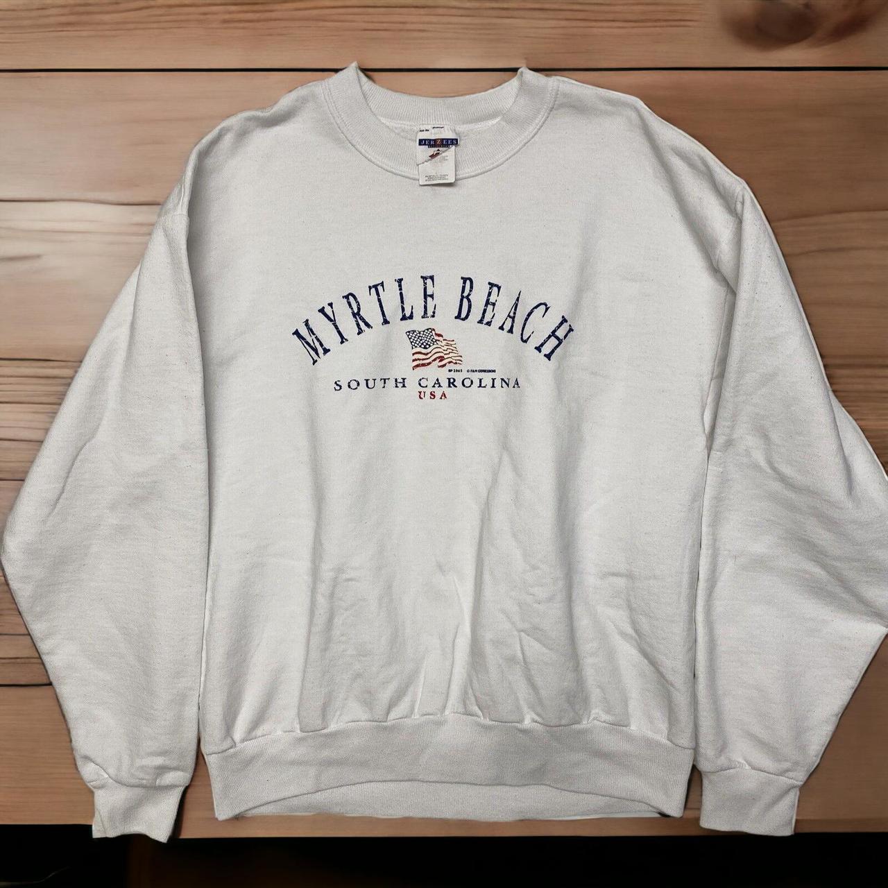 Vintage Myrtle Beach South Carolina Sweatshirt Adult... - Depop
