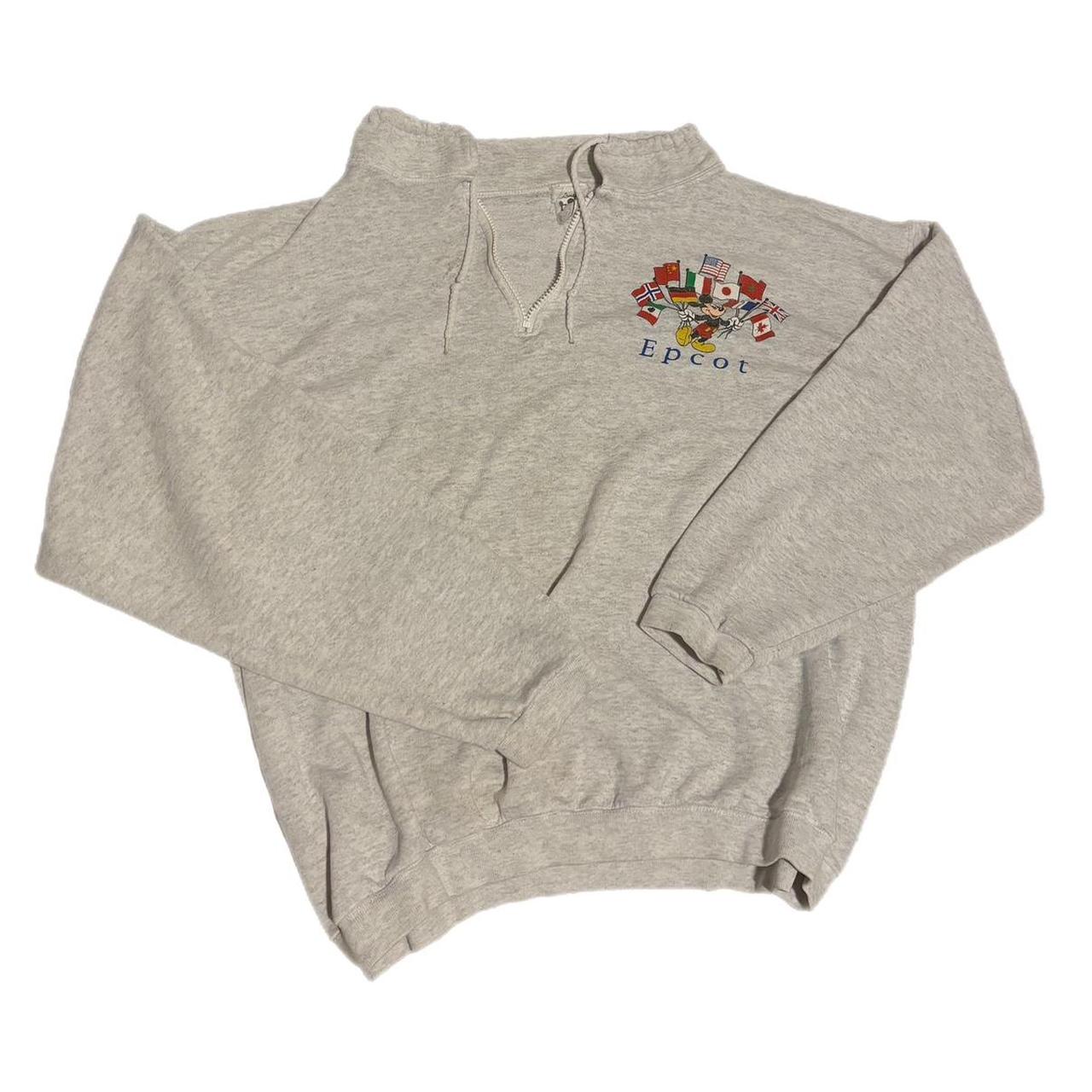 Epcot 1/4 Zip hot Hoodie