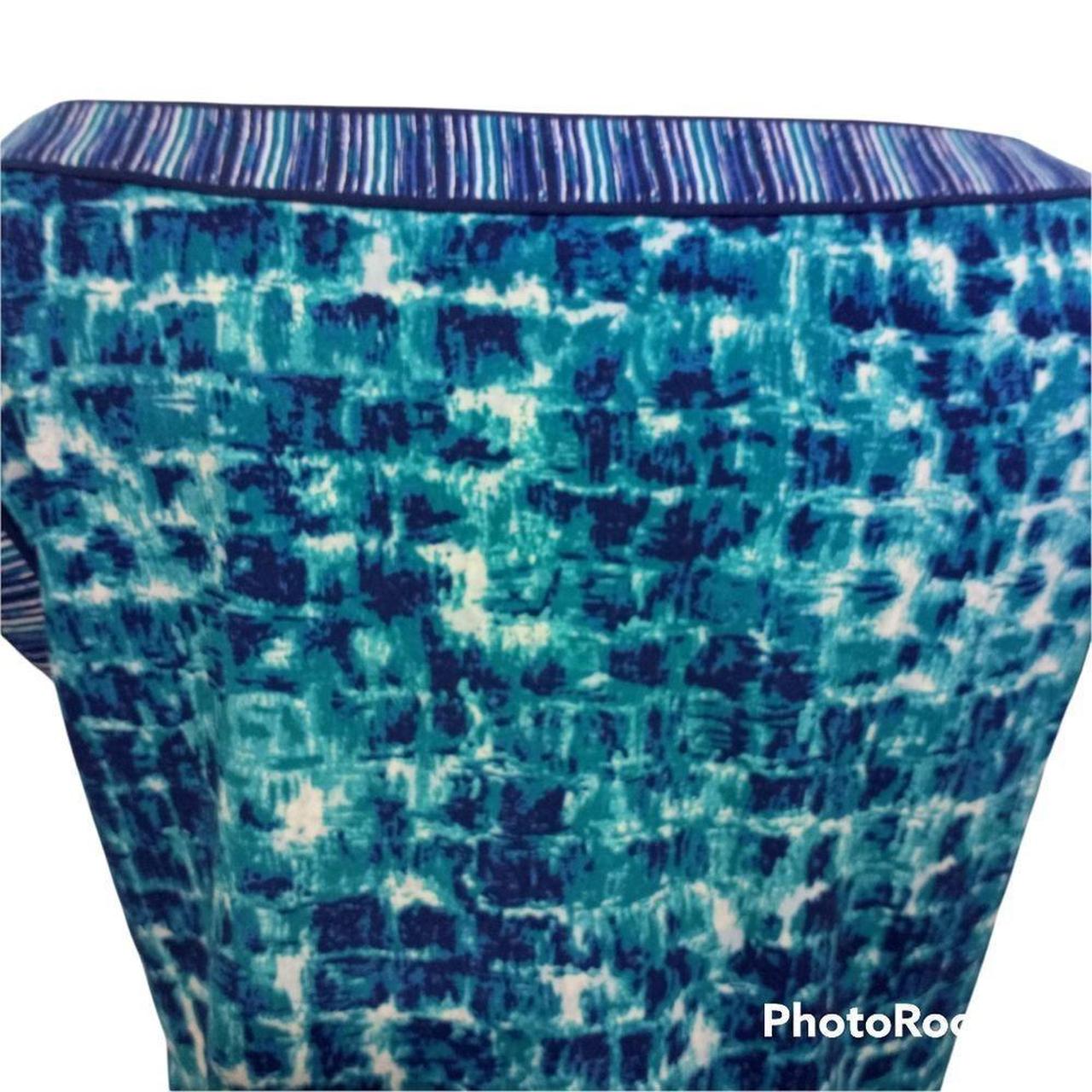 Product Image 4 - ▪︎BCBG MAXAZRIA cyan combo blouson