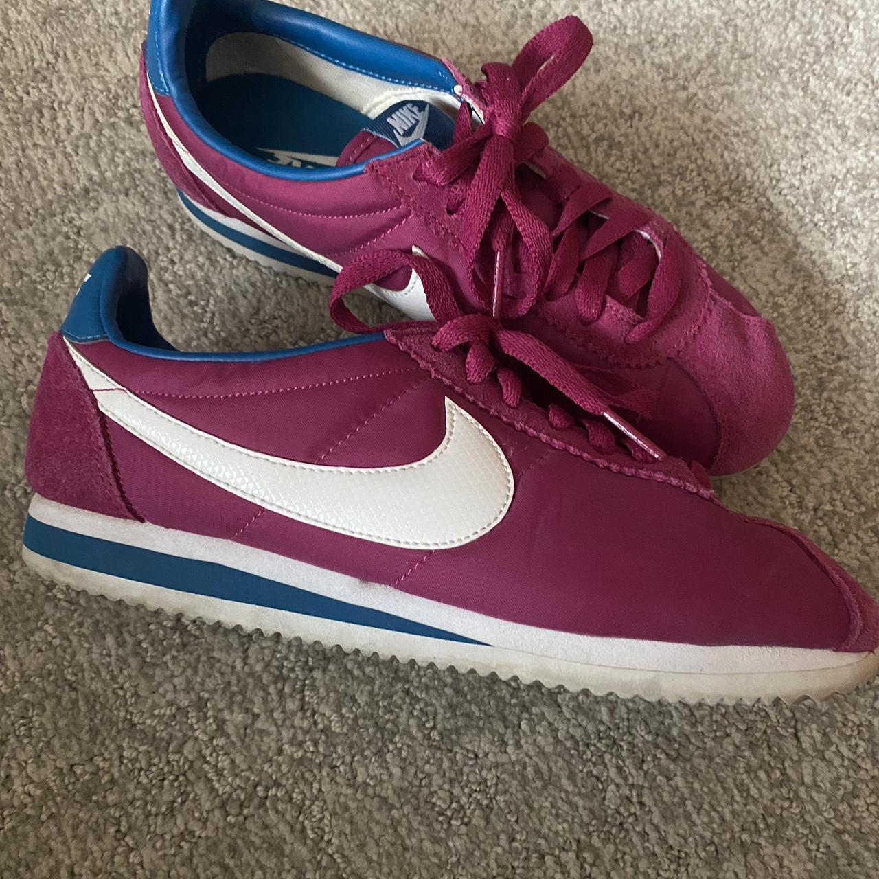 Nike Classic Cortez '72 Leather Smokey Mauve Magenta - Depop