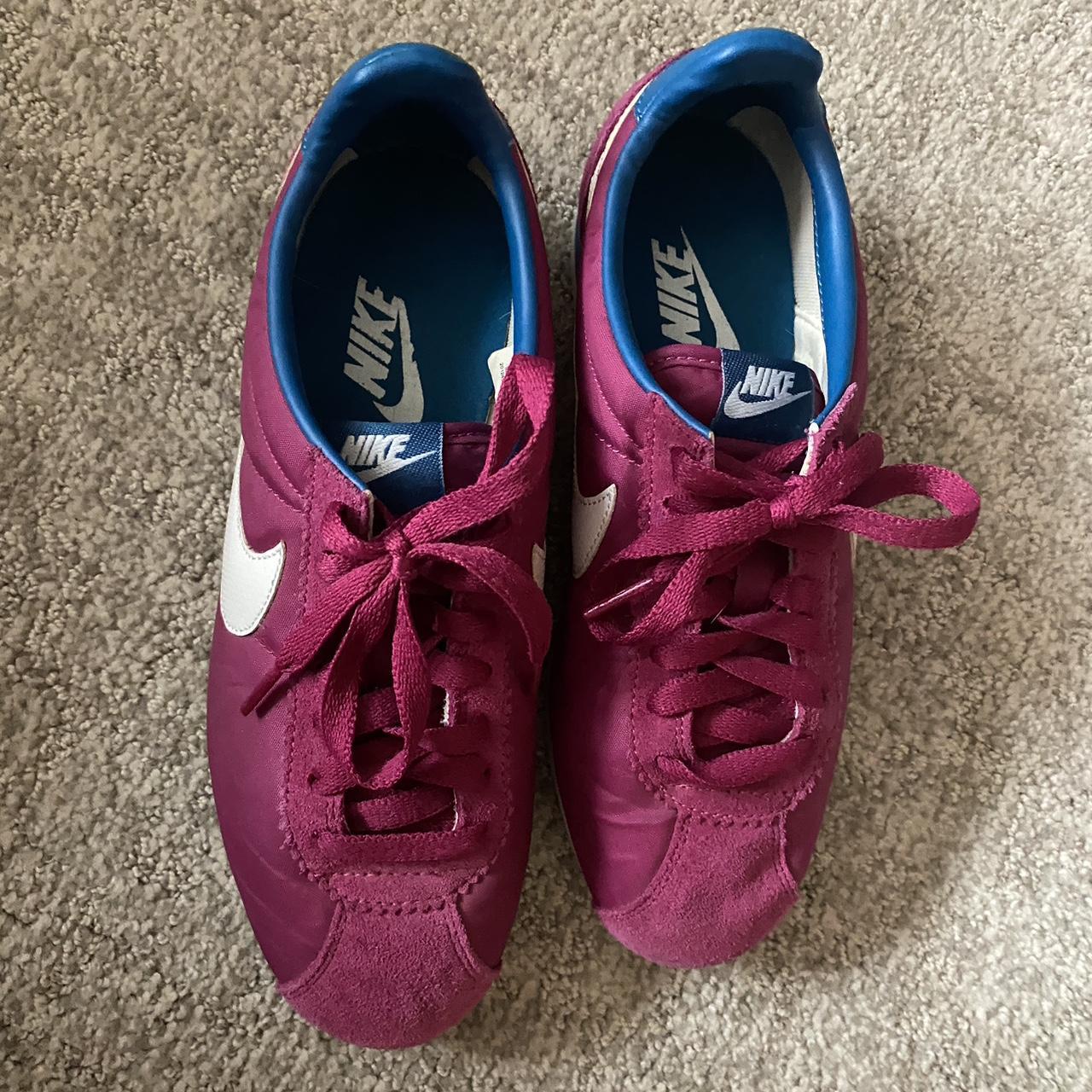 Nike Classic Cortez '72 Leather Smokey Mauve Magenta - Depop