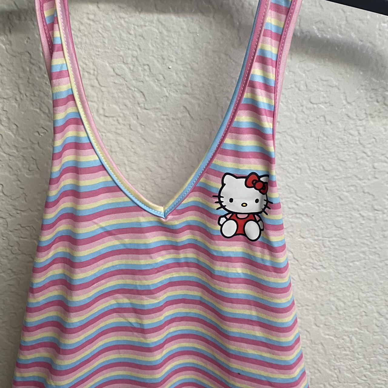 Hello Kitty Women's Multi Vest | Depop