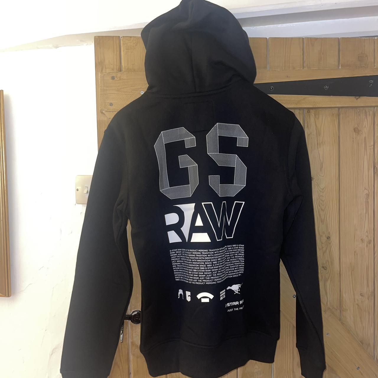 Star Raw Hoodie Black G Star Pullover Hoodie G-Star Raw PREMIUM
