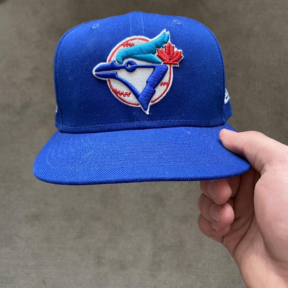 Toronto Blue Jays black dome fitted from hat club - Depop