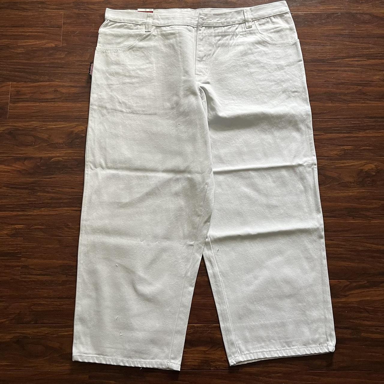 JNCO Men's White Jeans | Depop