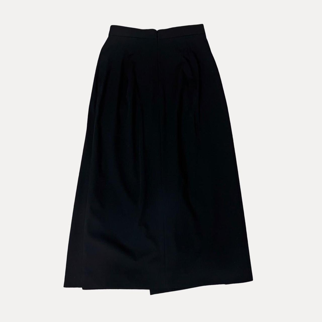 uniqlo black maxi skirt absolutely perfect for any... - Depop