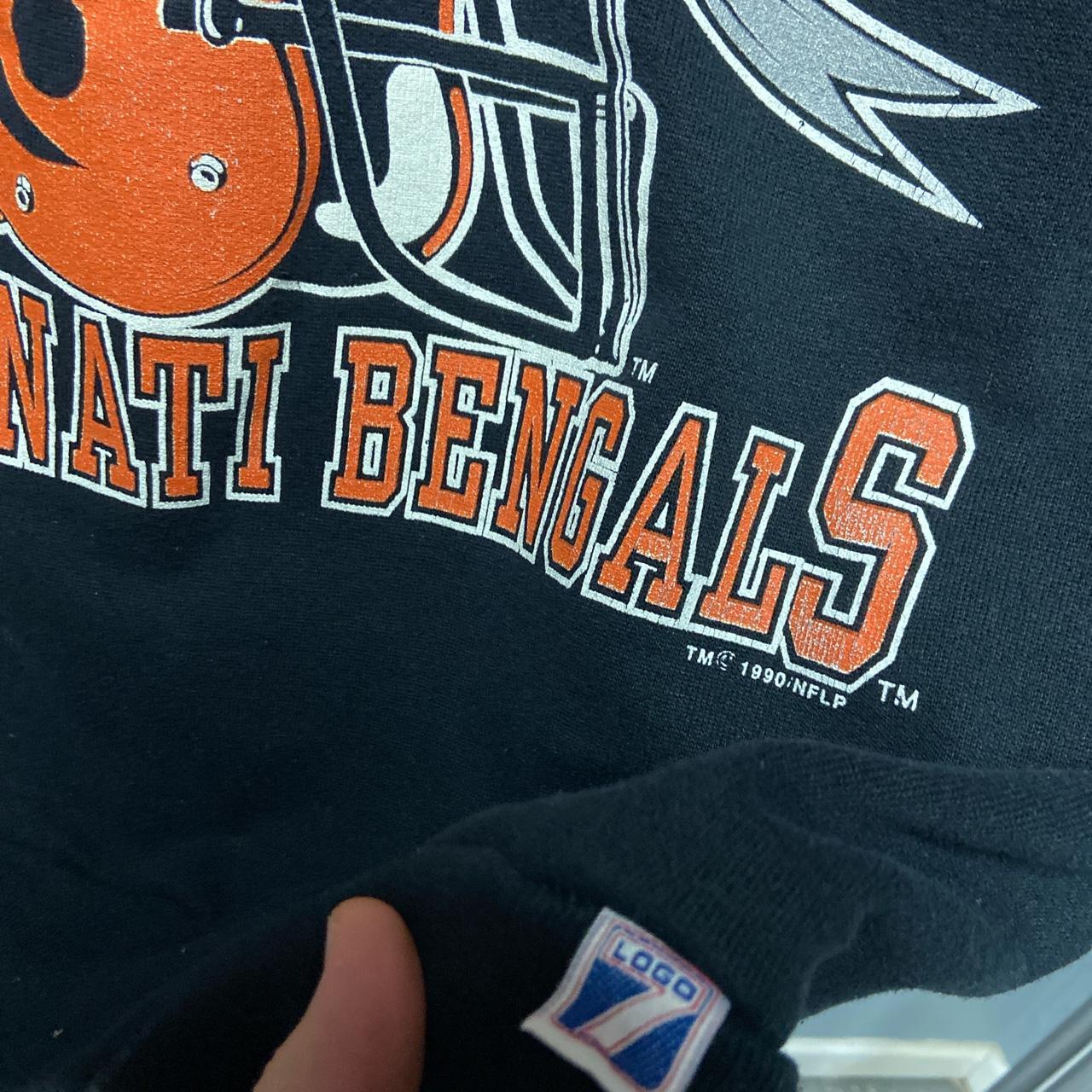 Cincinnati Bengals sweatshirt NFL team apparel Who - Depop