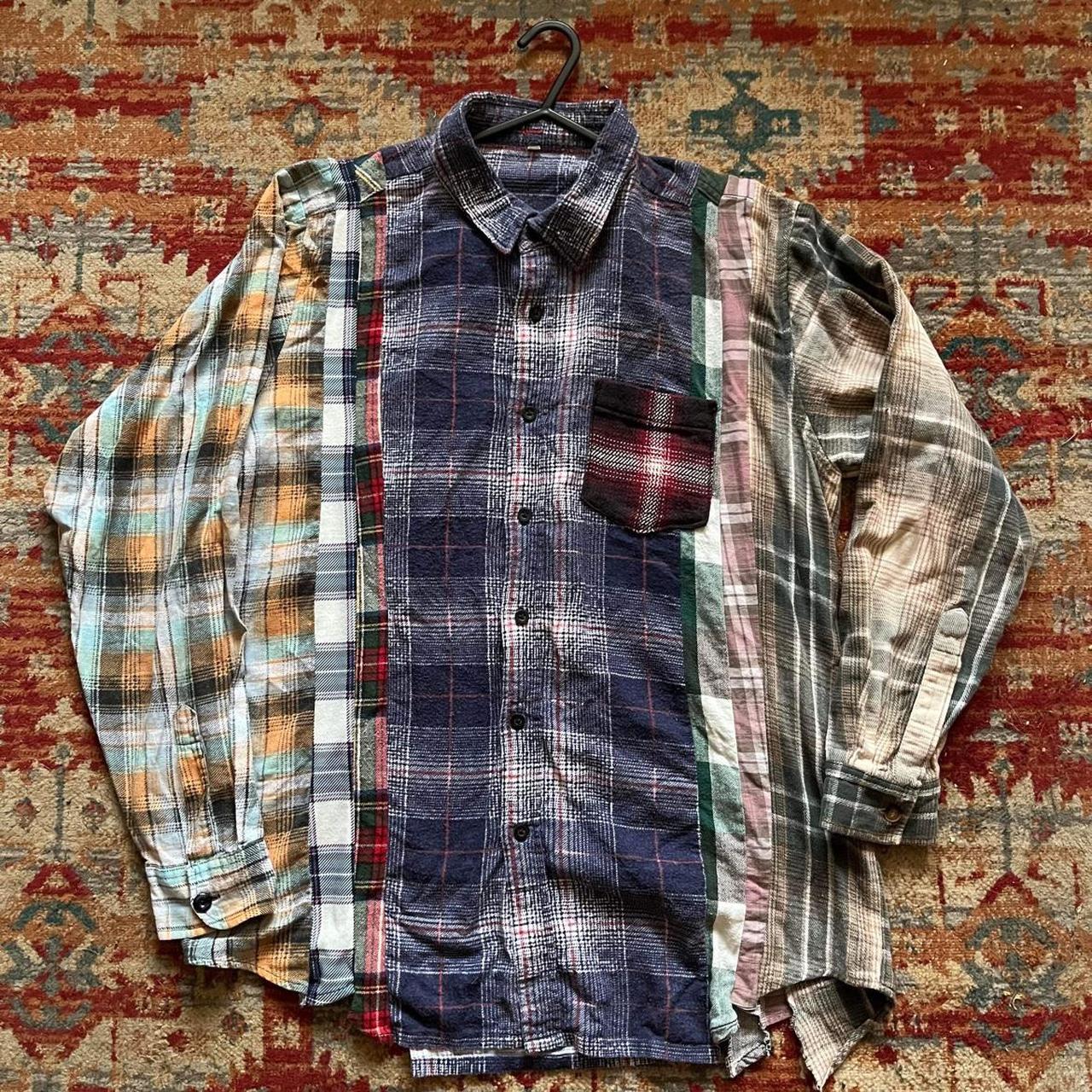 Needles One-Up Shirt-R/C Flannel Cloths トップス