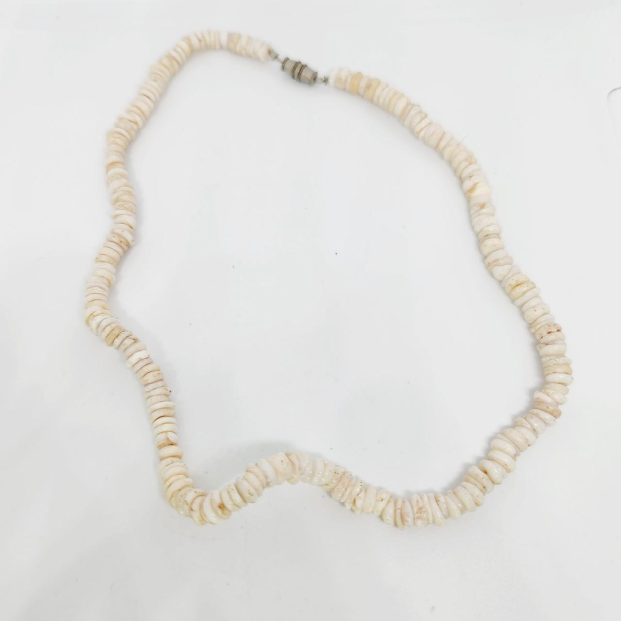 Best Deal for White Clam Chips Shell Surfer Necklace For Men Boy, Collar |  Algopix