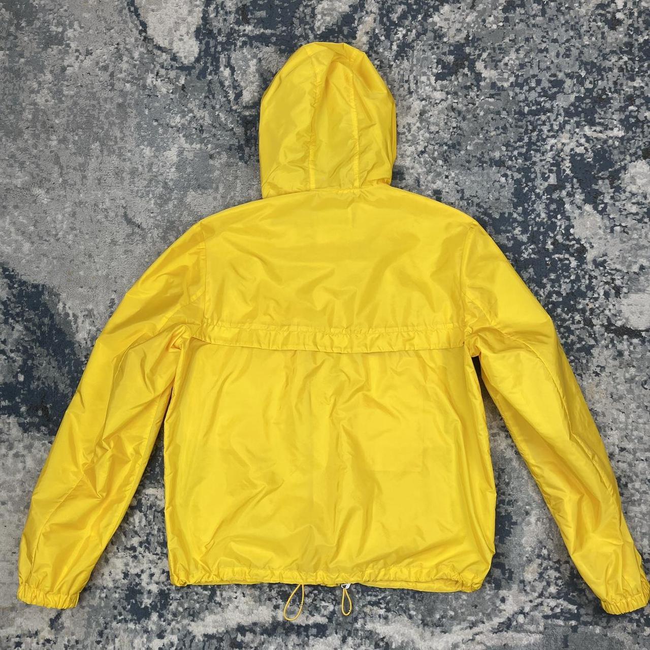Prada Re-Nylon Windbreaker- Yellow- Large | Depop