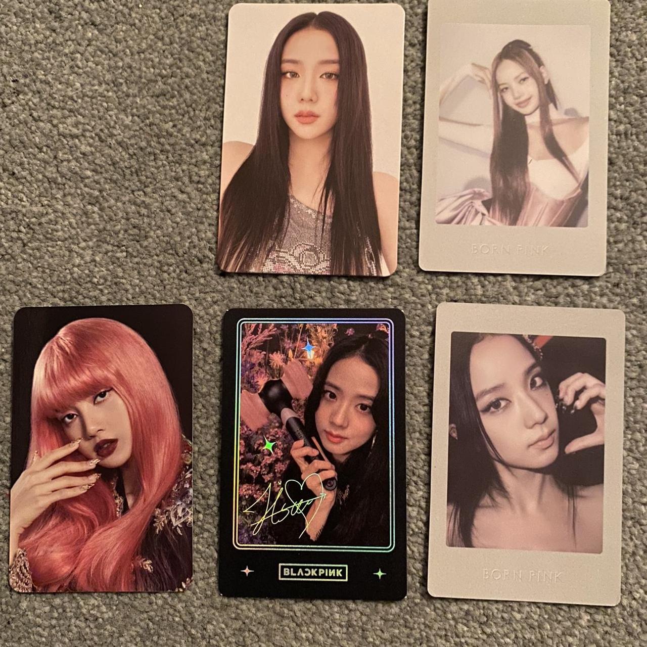 Pink and Black Trading-cards | Depop