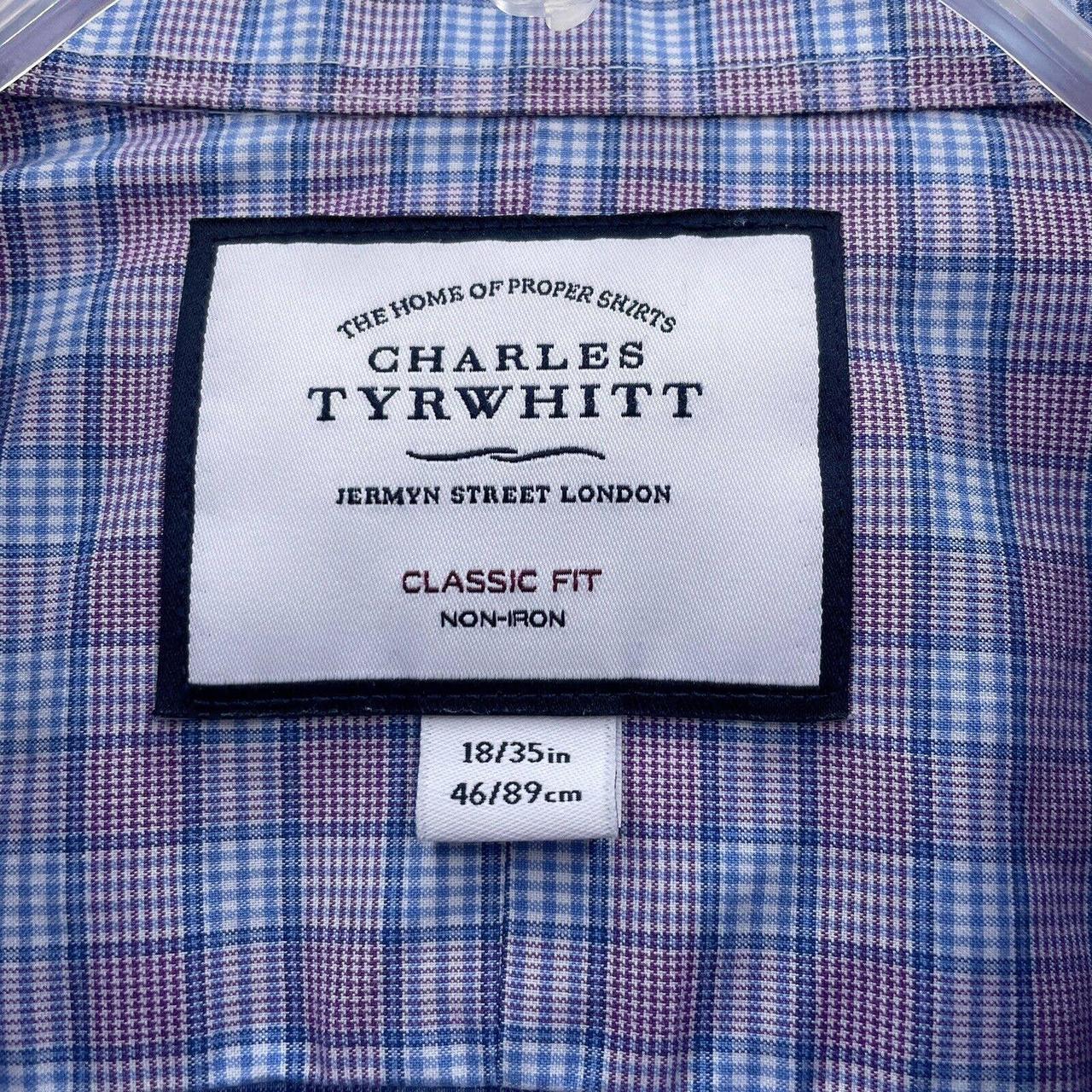Charles Tyrwhitt Men's Purple Shirt (2)