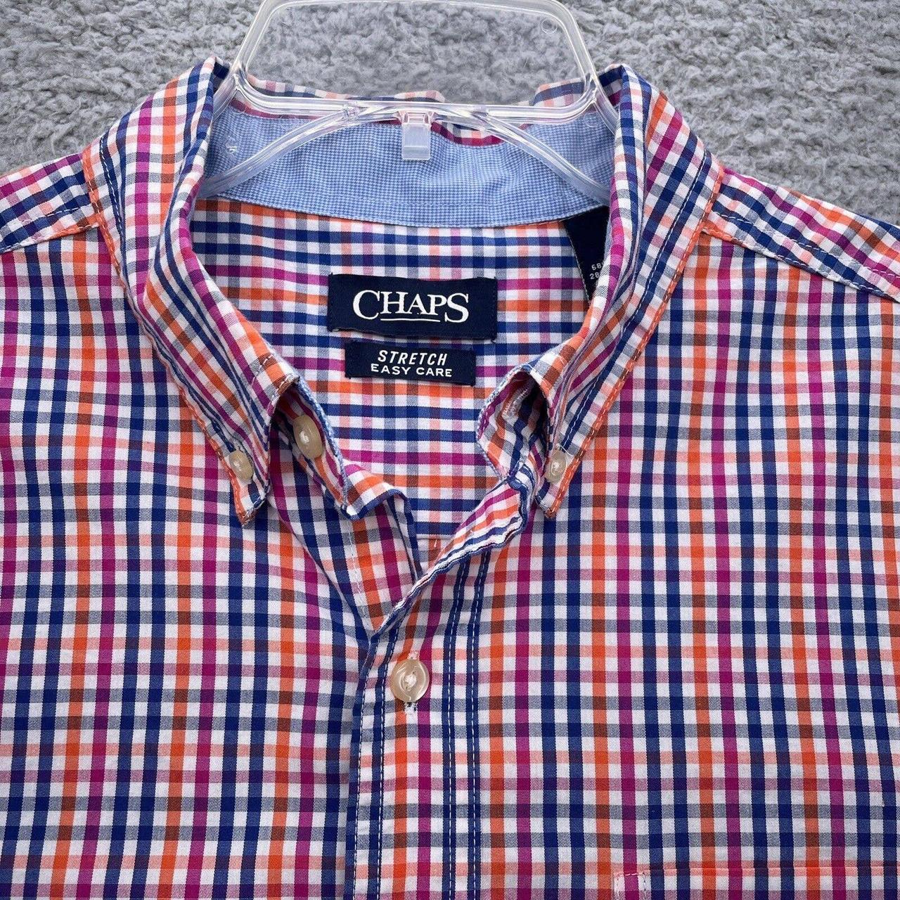 chaps stretch easy care shirts