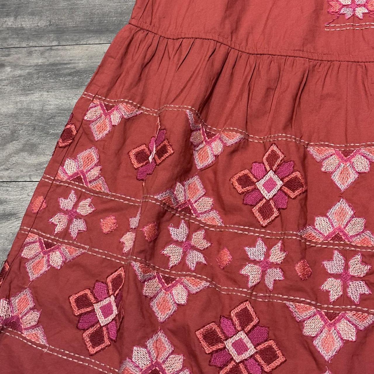 Zara Women's Burgundy Dress | Depop