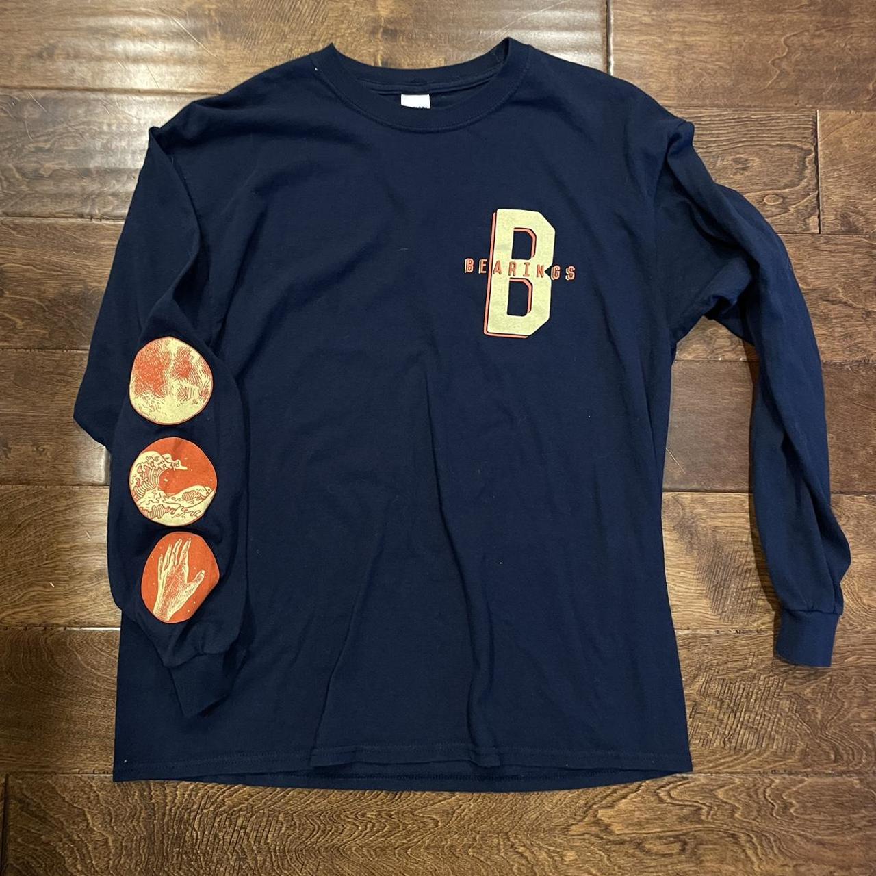 Bearings Blue in the Dark long sleeve Worn once,... Depop