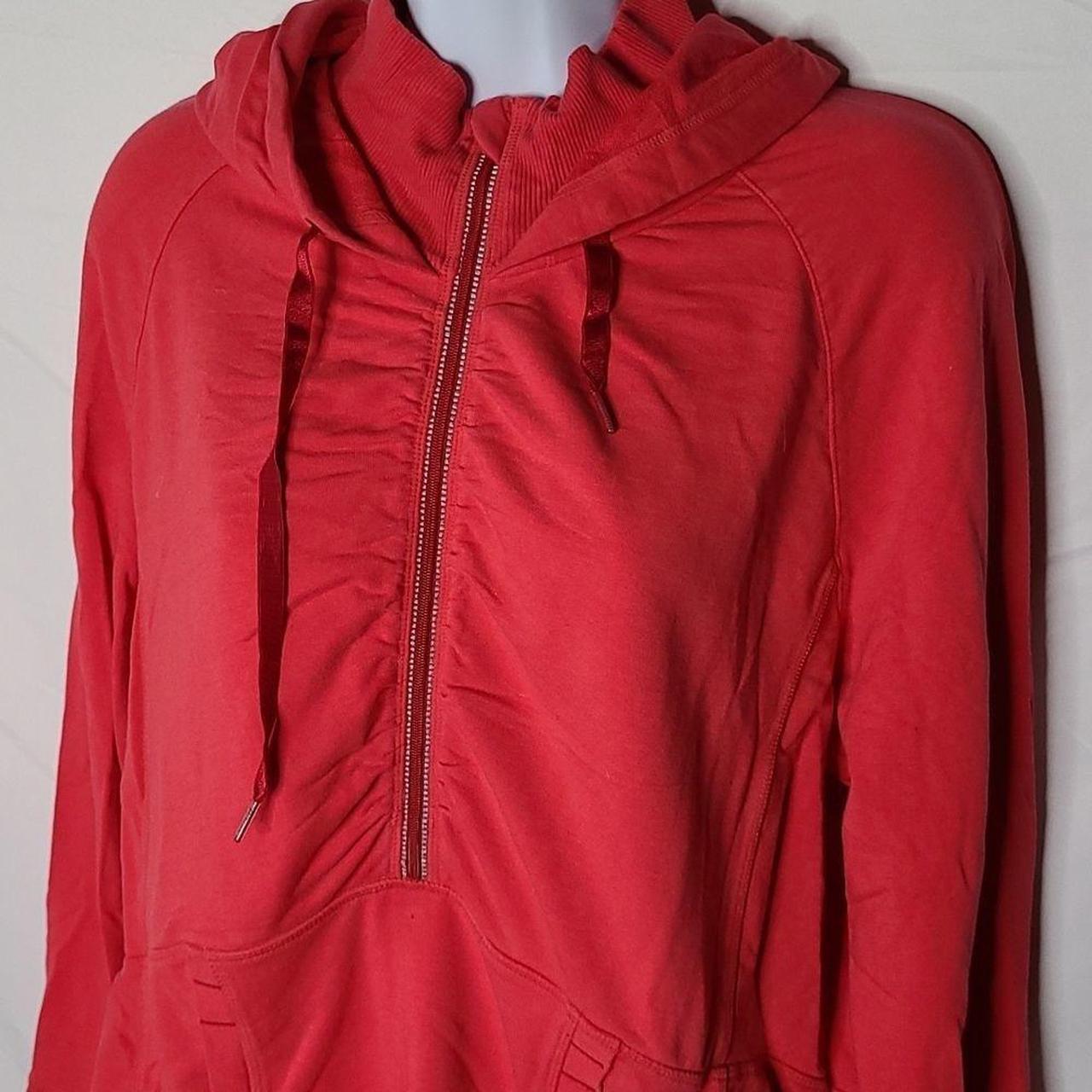 Athleta Women's Red and Pink Jacket Depop