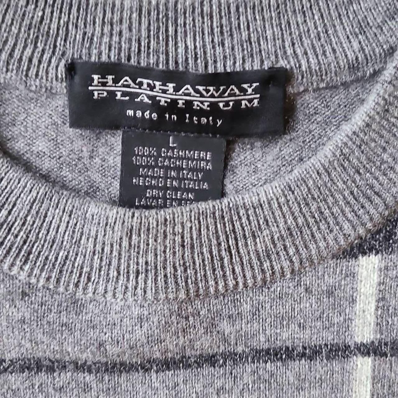 Hathaway platinum outlet cashmere sweater