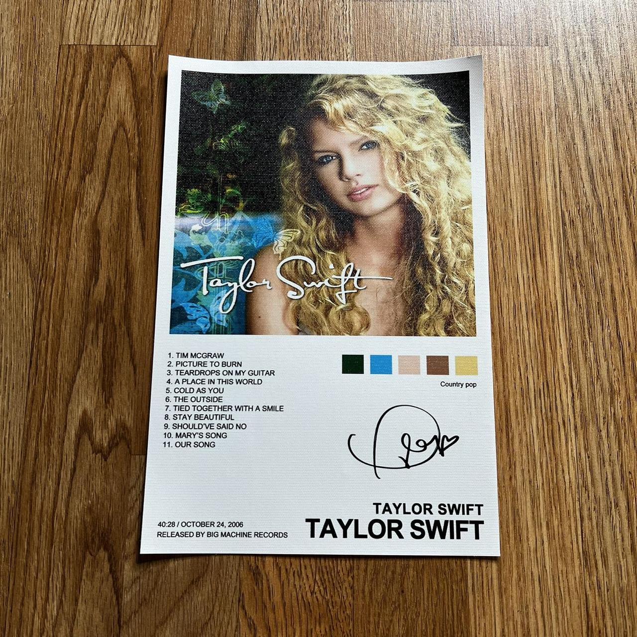 Taylor Swift — Taylor swift album cover poster... - Depop