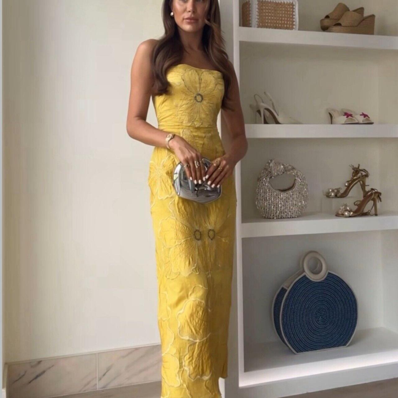 Zara collection 2024 midi dress 6895/065 open Depop