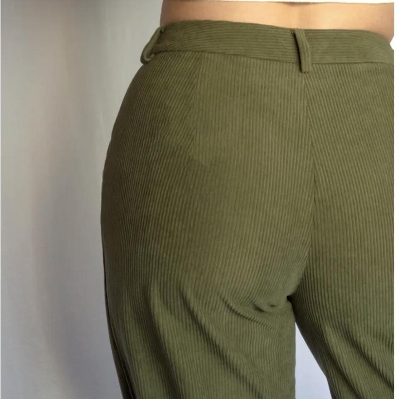 Olive corduroy pants sales womens