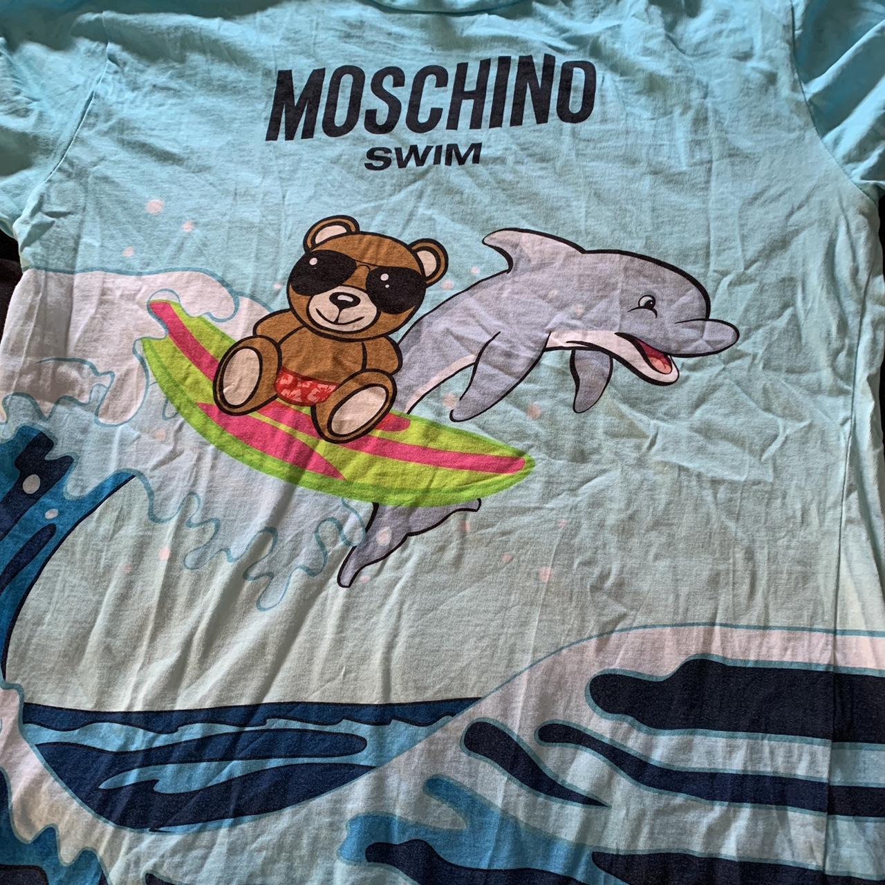 Moschino swim discount mens t shirt