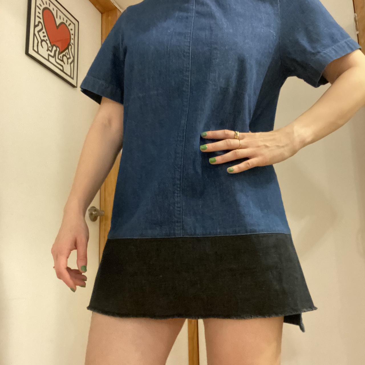 Proenza Schouler denim T shirt dress. Unsure the