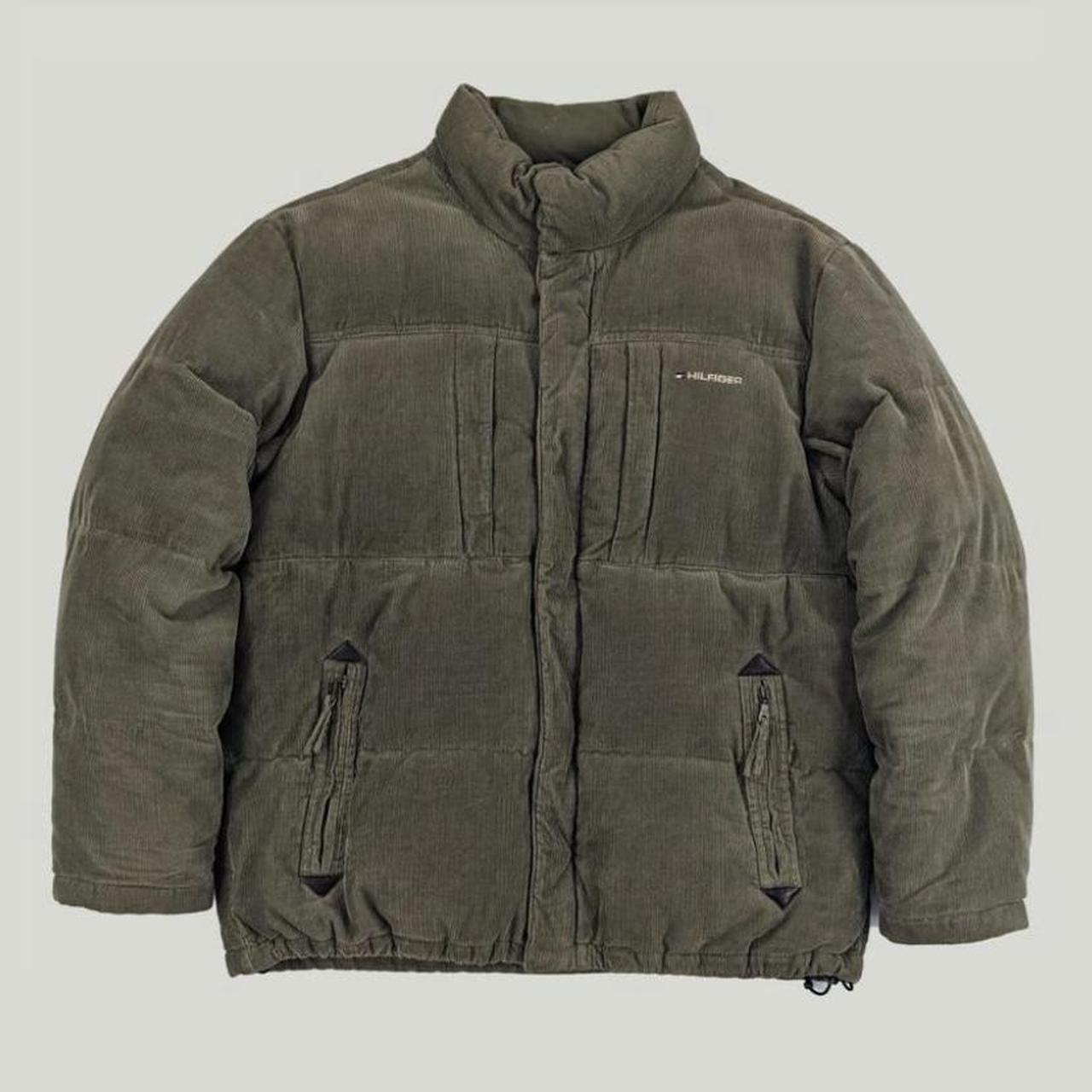 Vintage Olie Tommy Hilfiger Corduroy Puffer Depop
