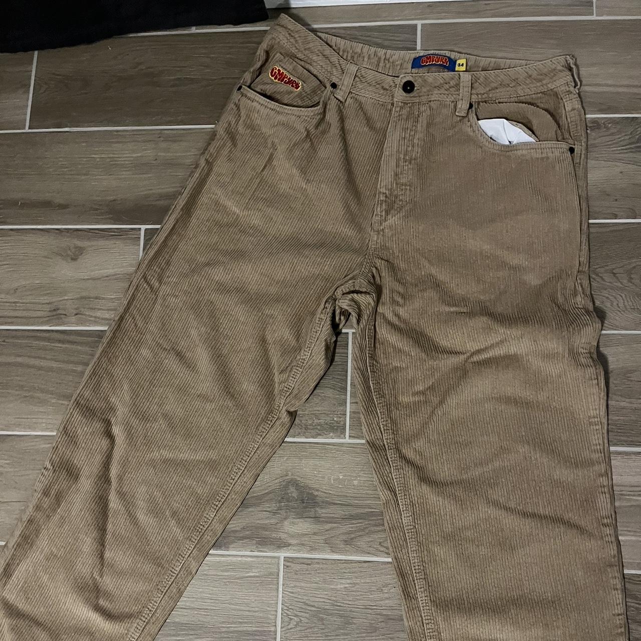 GANT D2. Hw Flare Cord Pants - Straight leg trousers - Boozt.com