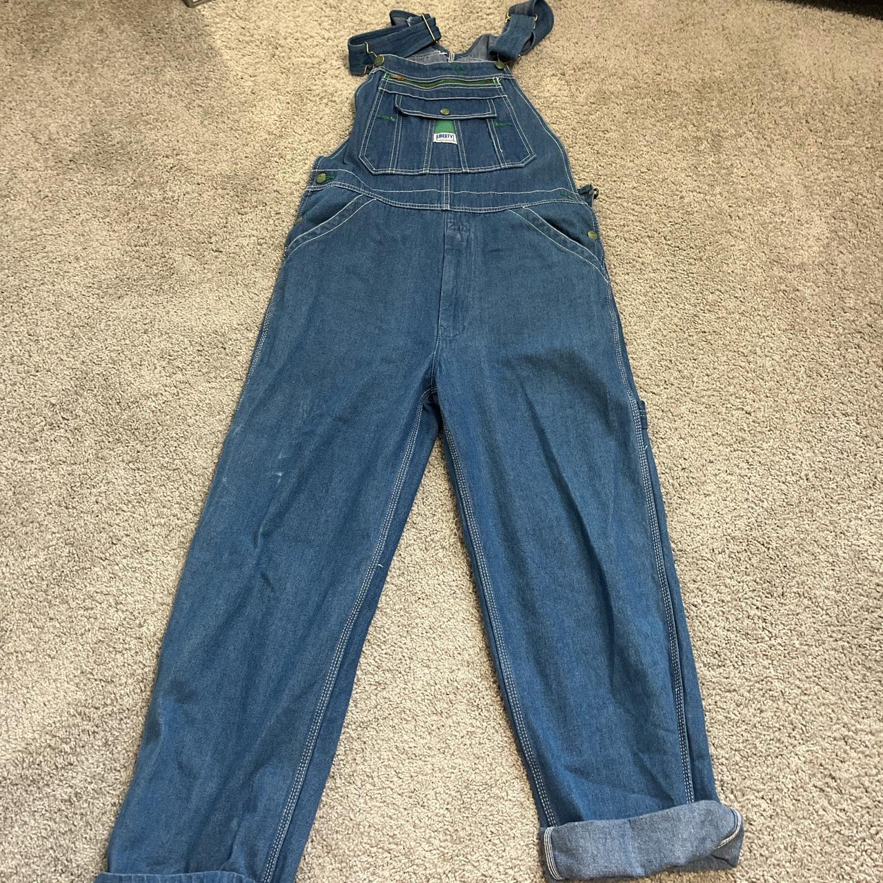 liberty overalls size 32 30 Depop