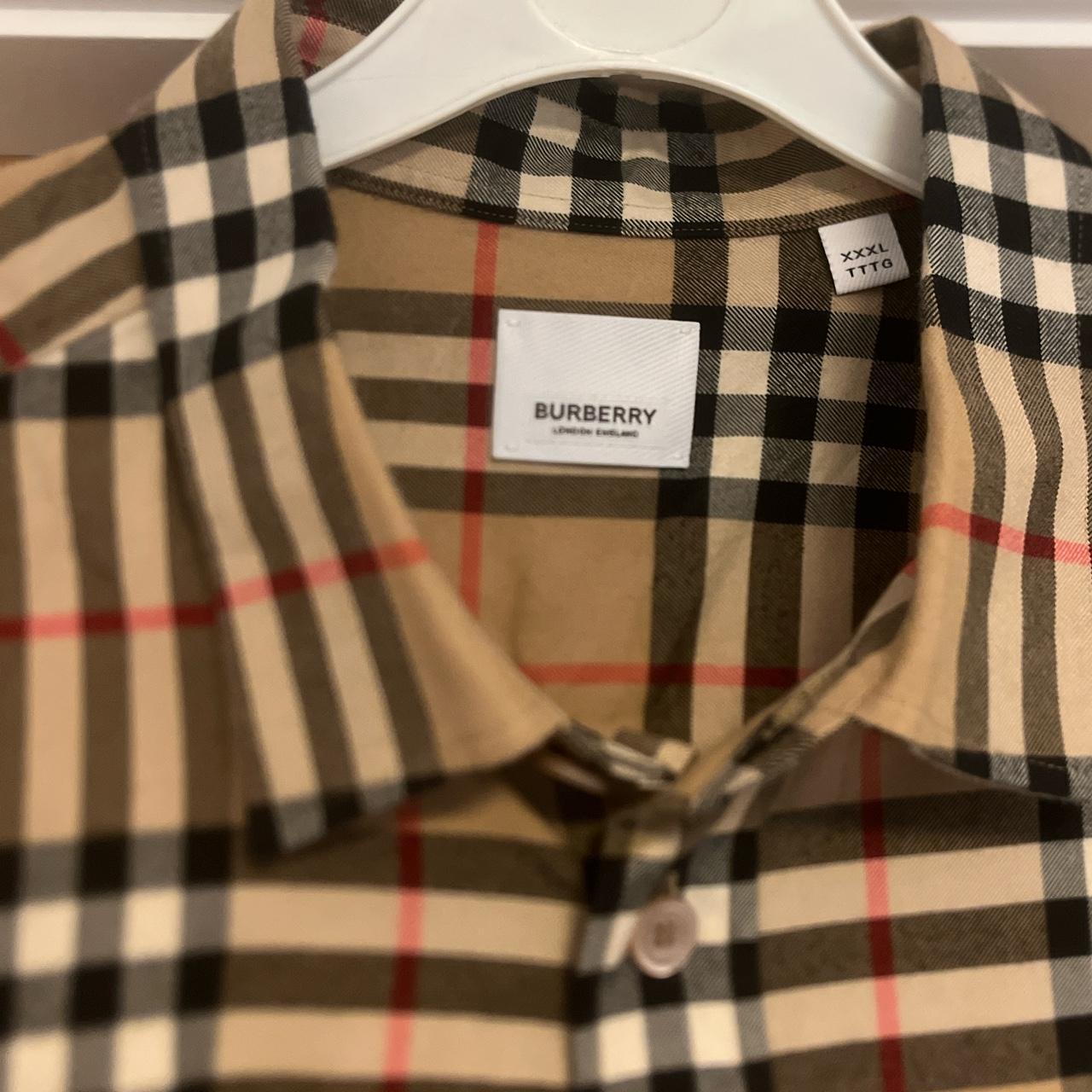 burberry shirt xxxl