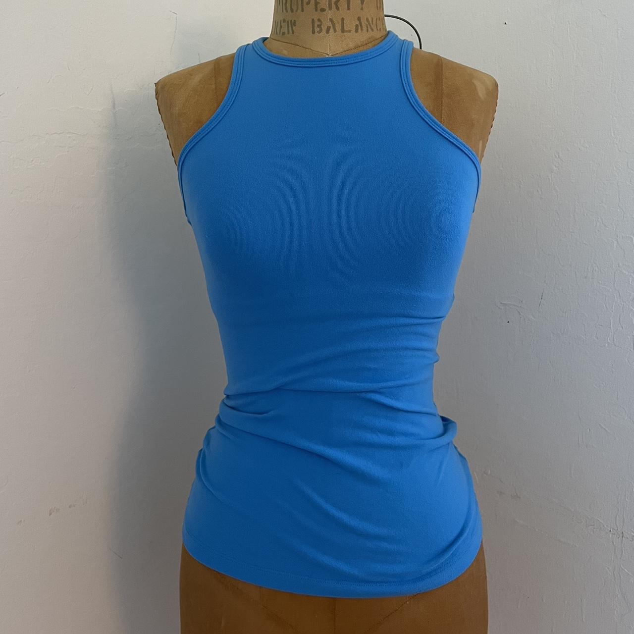 Cute high - neck tank with racerback. This is made - Depop
