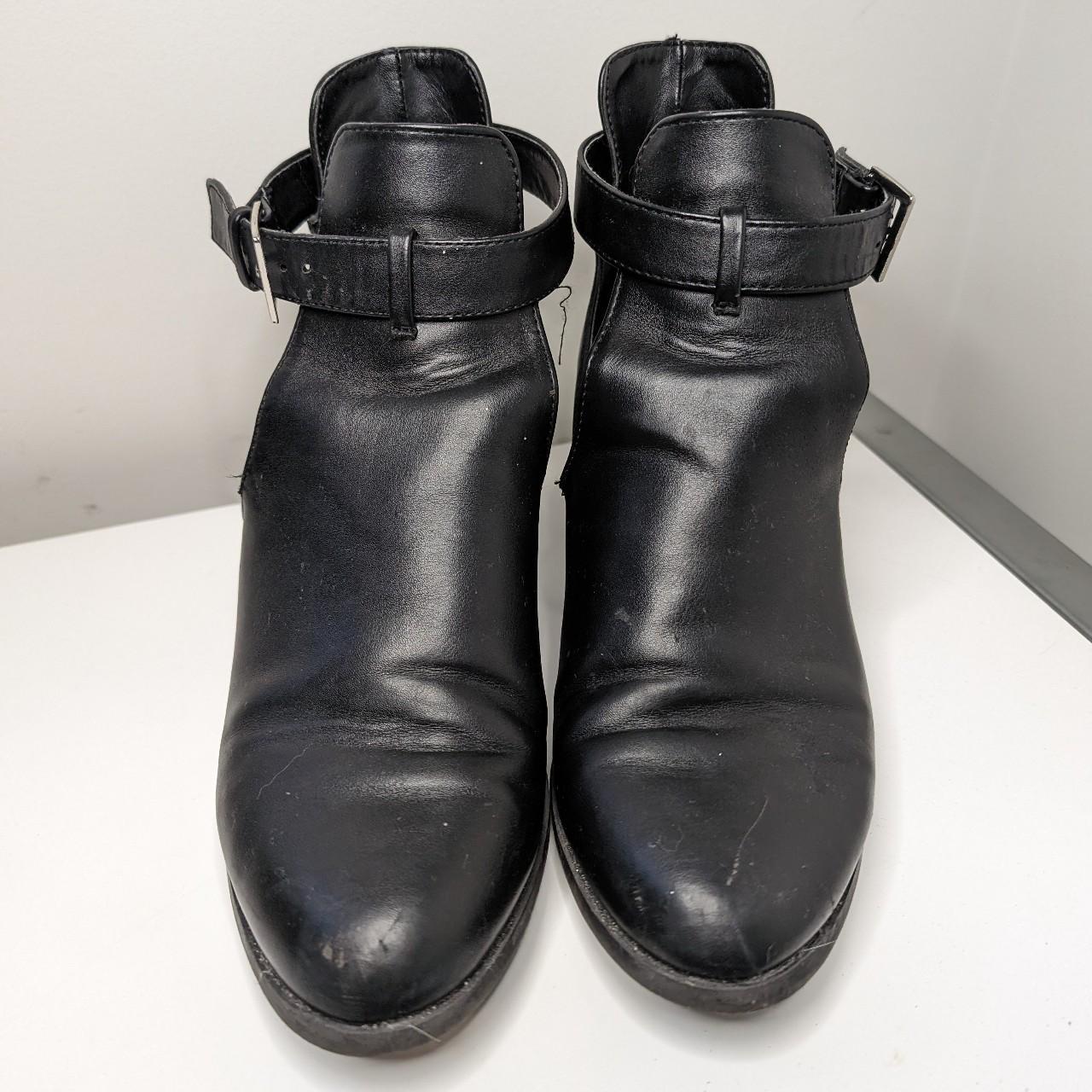 Betts Black Ankle Boots sz 8 Betts Black Ankle... Depop