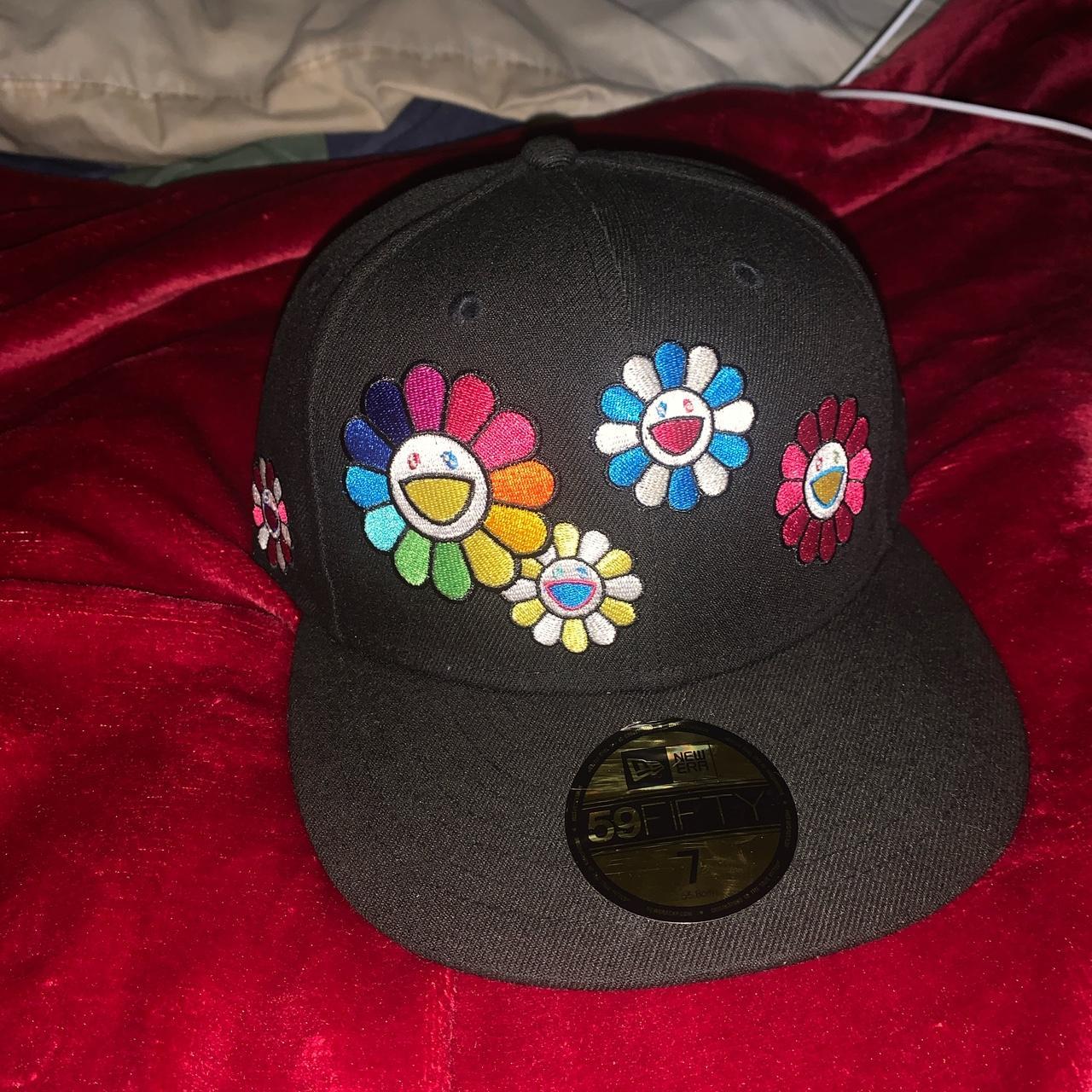 New Era x Takashi Murakami Flower Allover Print Fitted Hat Cap