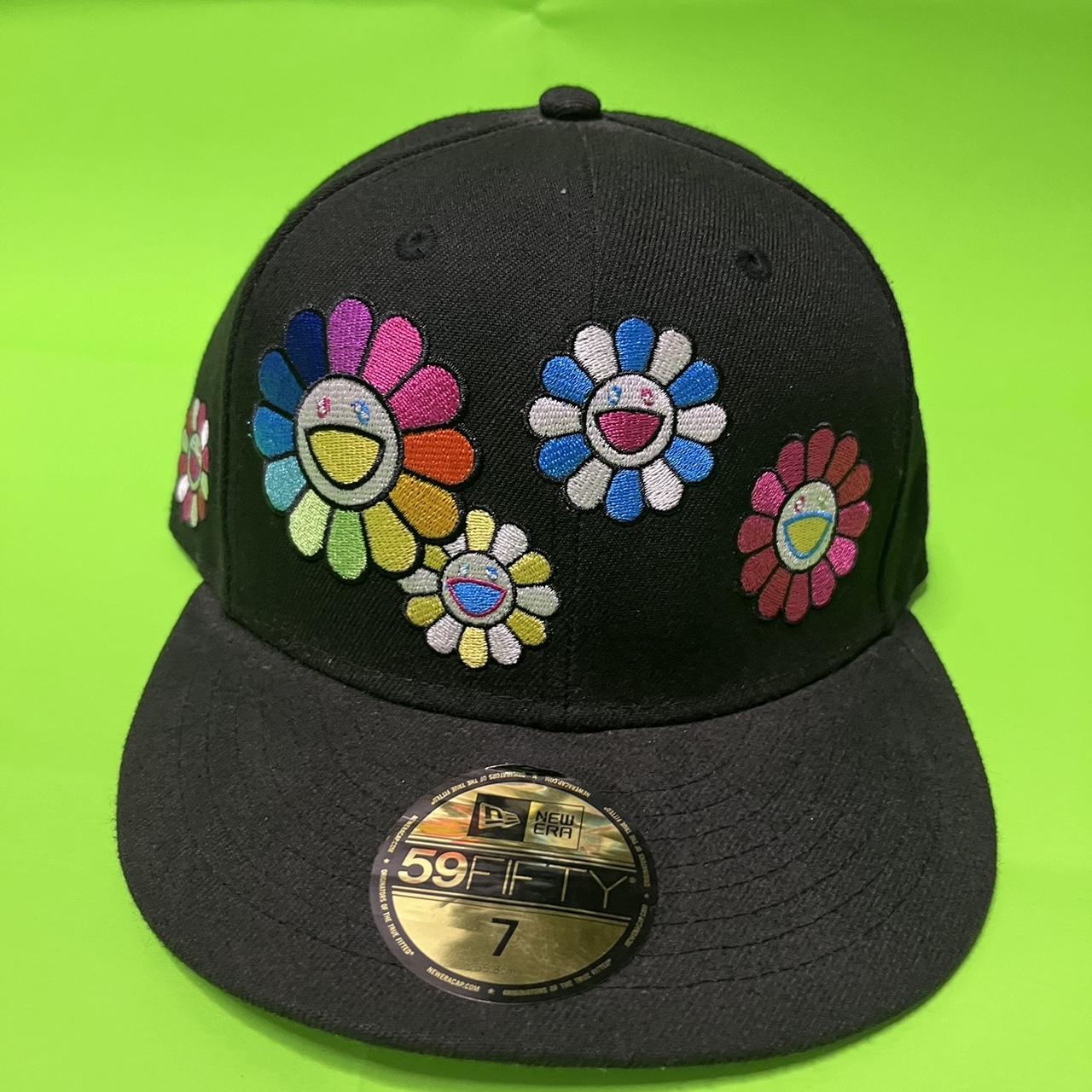 NEW ERA X TAKASHI MURAKAMI FLOWER Allover 59Fifty... - Depop