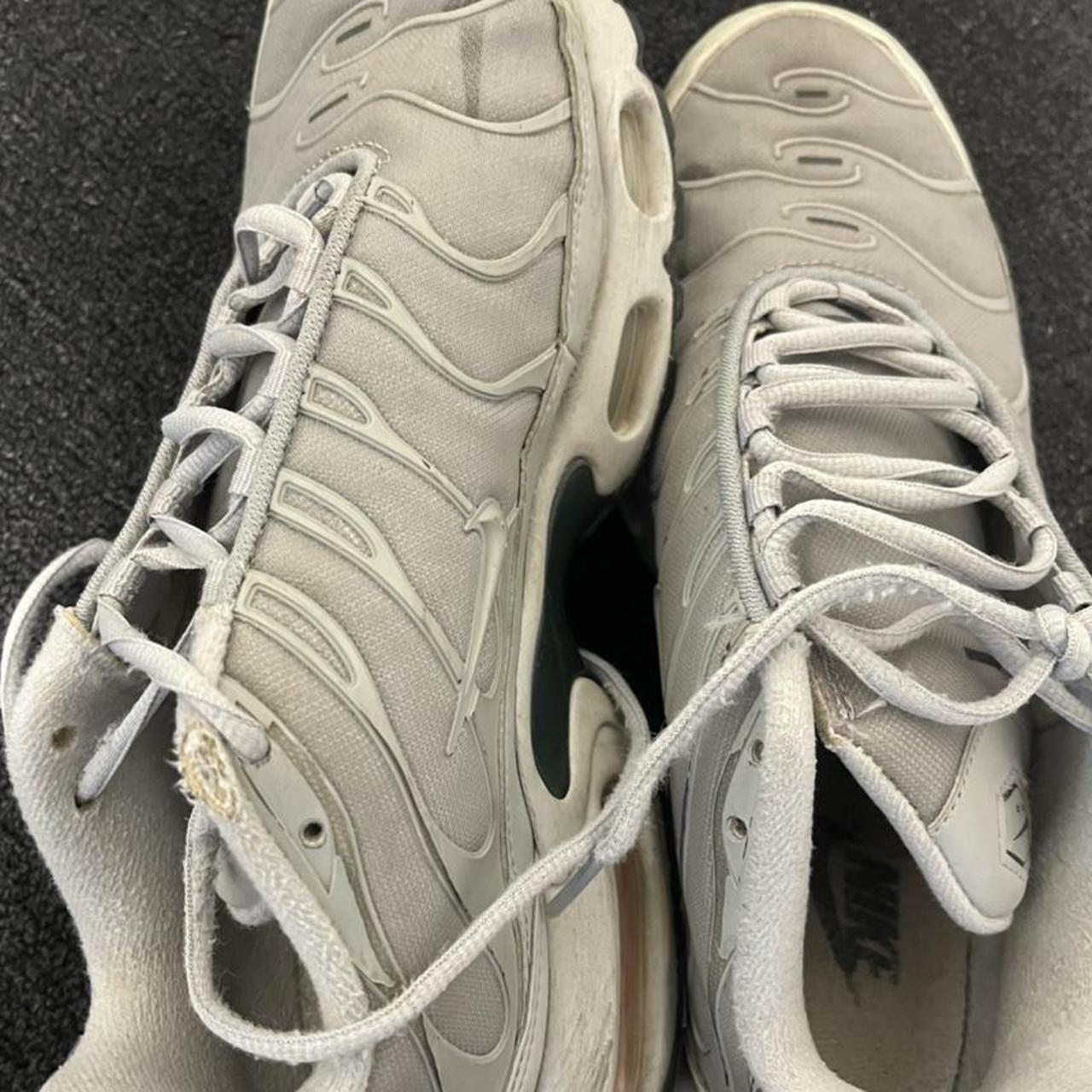 Grey Tns Worn Condition But Will Clean Before - Depop