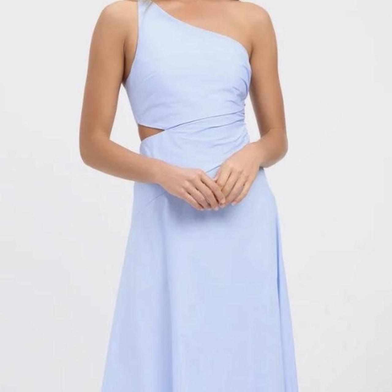 Kookai Blue dress with cut out. Size 38 kookai... Depop